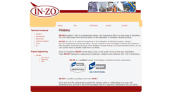Desktop Screenshot of inzo.be